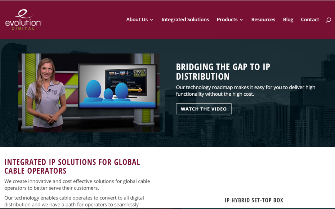 Evolution Digital Unveils Redesigned Website