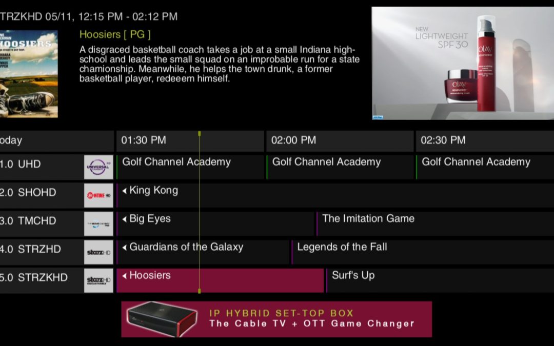 Evolution Digital Launches eGUIDE, Powered by Rovi’s Fan TV Platform, on New eBOX IP Hybrid