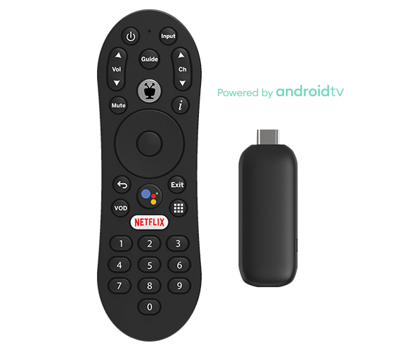 EVO FUSE 4K Powered by Android TV