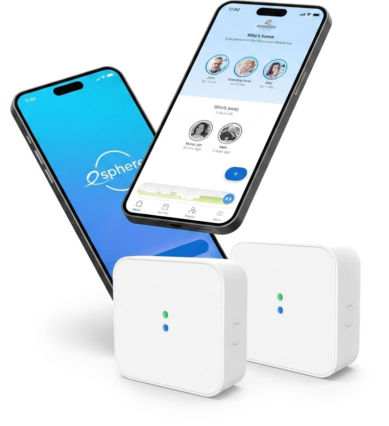 eSphere App and Sensors